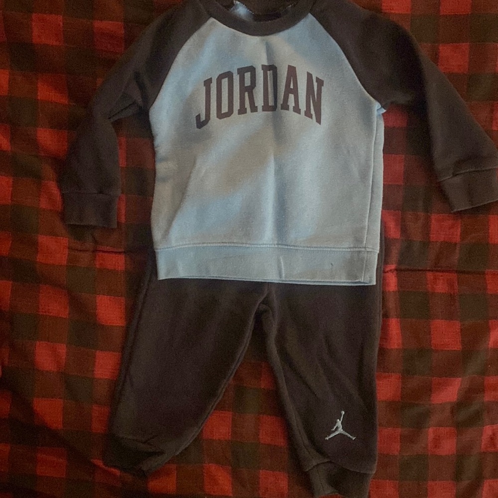 Blue Jordan matching set